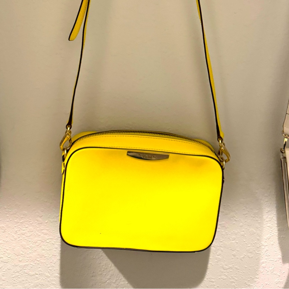 Henri Bendel Yellow Crossbody Bag